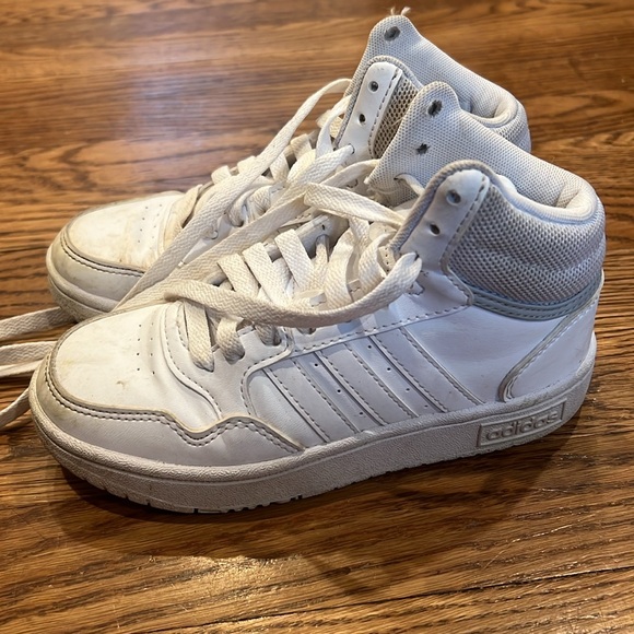 Adidas high tops, size 13K - Picture 5 of 7